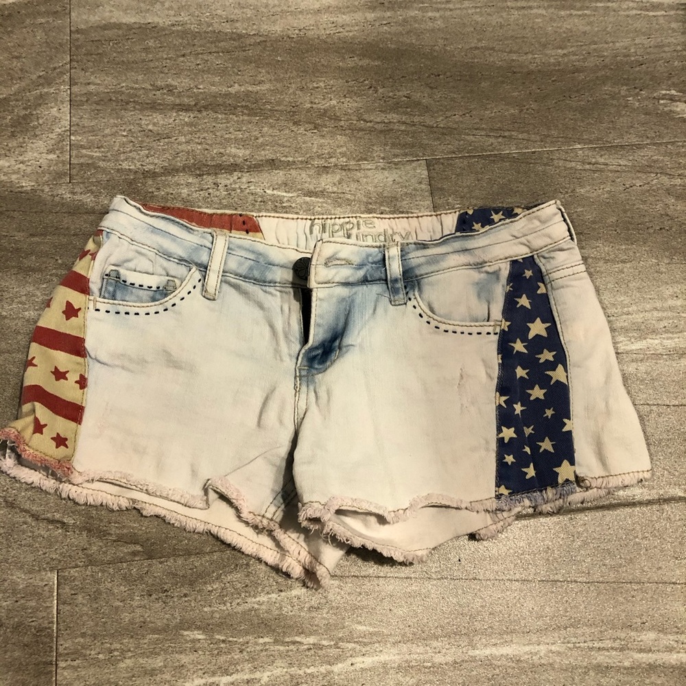 Light wash Jean shorts
